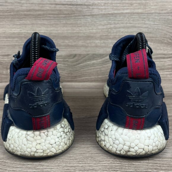 Adidas NMD R1 Women's Navy Blue & White Sneakers Casual Shoe - Picture 6 of 8